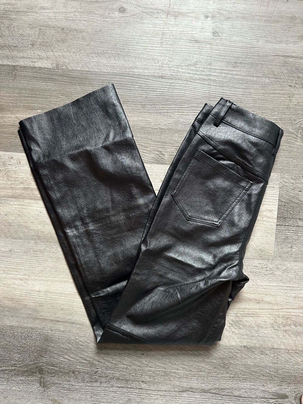 ✨ NWOT Princess Polly Faux Leather Black Pants